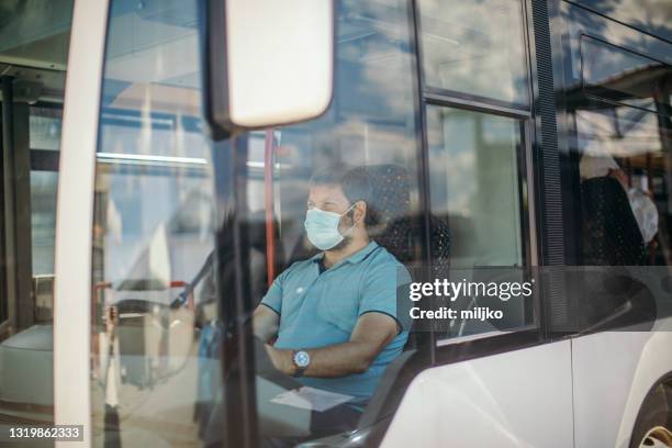 Bus Driver Window Photos and Premium High Res Pictures - Getty Images