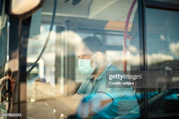 Bus Driver Window Photos and Premium High Res Pictures - Getty Images