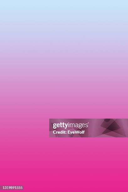 vertical gradient from a light blue to a deep colored pink. - wolf wallpaper imagens e fotografias de stock