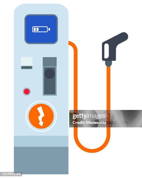 charge station - station stock illustrations