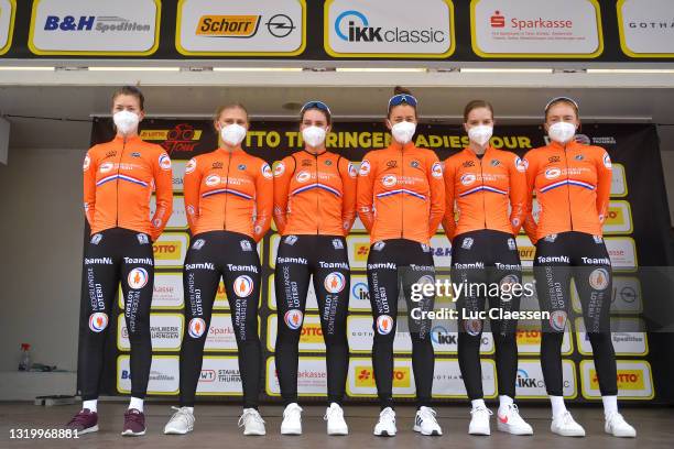 Rozemarijn Ammerlaan of Netherlands, Thalita De Jong of Netherlands, Janneke Ensing of Netherlands, Ilse Pluimers of Netherlands, Ilse Grit of...