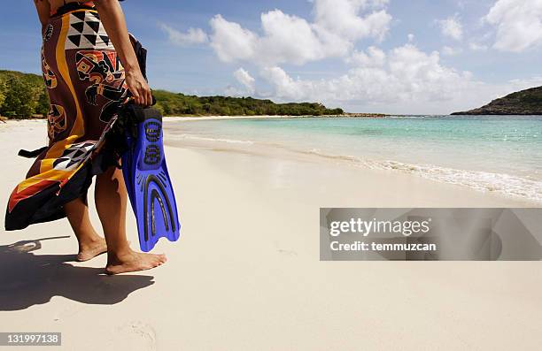 beach series - antigua & barbuda 個照片及圖片檔