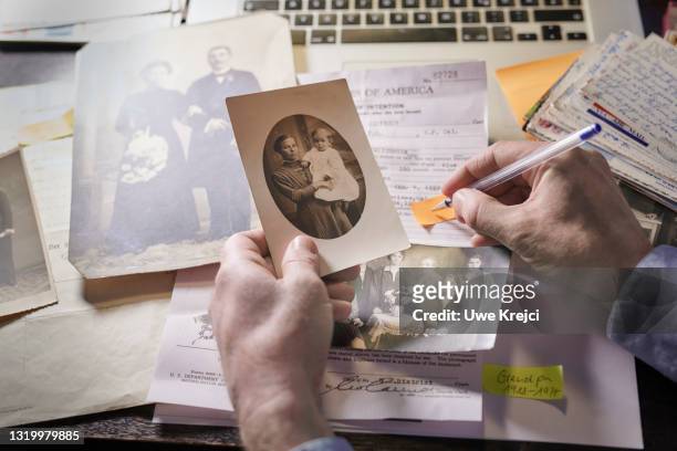genealogy - history stock-fotos und bilder