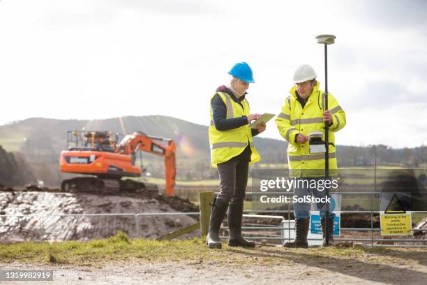 collecting data from the rover - construction equipment stock pictures, royalty-free photos & images