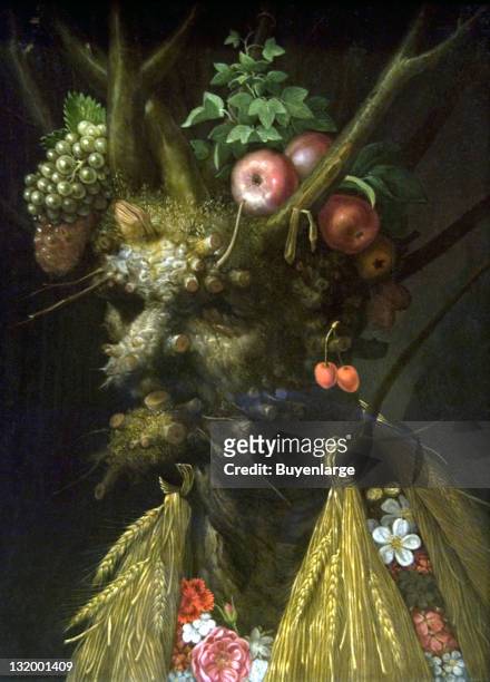 Giuseppe Arcimboldo's 'The Four Seasons in One Head,' 1590.