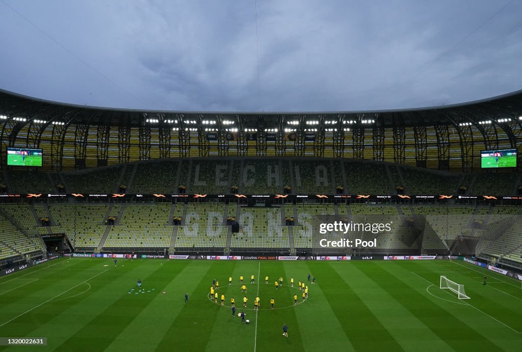 Villarreal CF Training Session and Press Conference - UEFA Europa League Final 2021