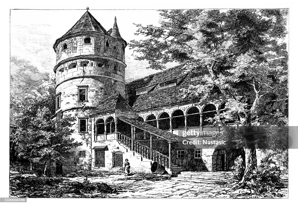 The Bethlen Castle is situated 19 km from Sighisoara