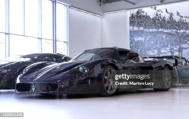 The Maserati MC12 at Joe Macari Performance Cars in Wandsworth, London. Joe Macari Performance Cars display and sell some of the rarest and most...