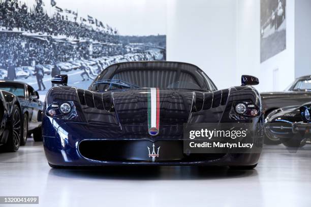 The Maserati MC12 at Joe Macari Performance Cars in Wandsworth, London. Joe Macari Performance Cars display and sell some of the rarest and most...