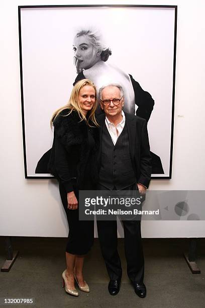 Photographer Bert Stern attends the Dior and The Weinstein Company's opening of "Picturing Marilyn" at Milk Gallery on November 9, 2011 in New York...