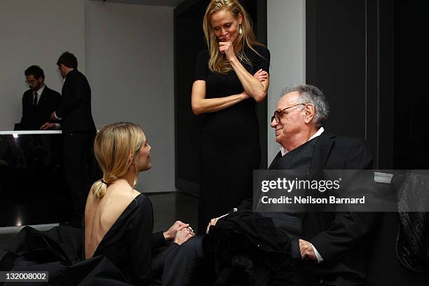 Photographer Bert Stern and Dree Hemingway attend the Dior and The Weinstein Company's opening of "Picturing Marilyn" at Milk Gallery on November 9,...