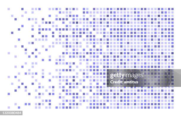 tiled fade - grid pattern stock illustrations