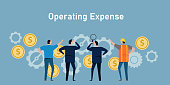 operational expense opex company operating cost businessman management
