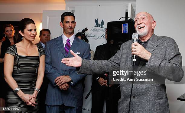 Actor Dominic Chianese performs The Jorge Posada Foundation's Decade of Difference celebration on November 9, 2011 in New York City.