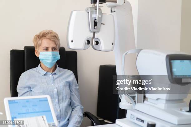 Eye Mask Test Example Glaucoma Mask Photos and Premium High Res Pictures - Getty Images