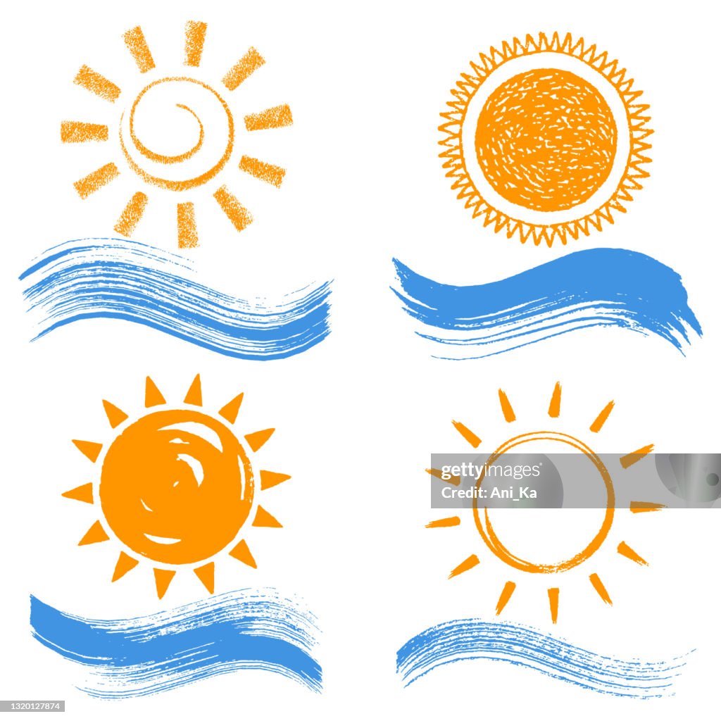 Sun And Wave High-Res Vector Graphic - Getty Images
