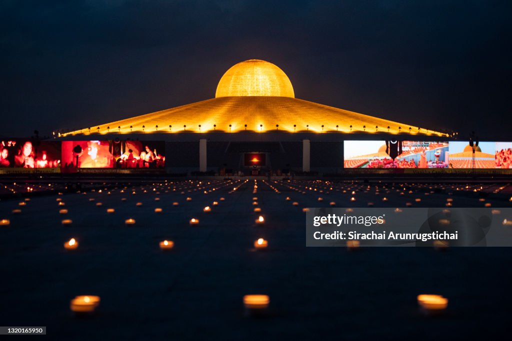 Buddhists Celebrate Visakha Bucha Day In Thailand