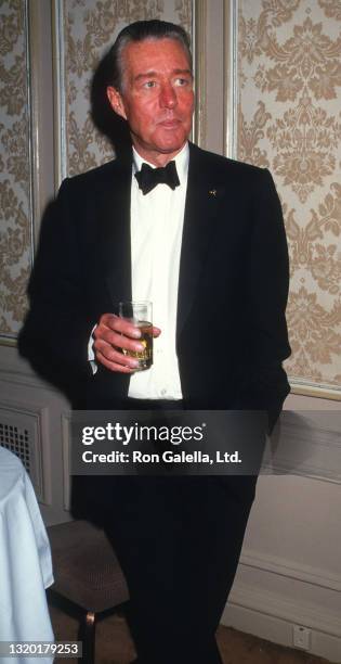 Halston attends Martha Graham Dance Company Performance After Party at the Pierre Hotel in New York City on October 6, 1987.