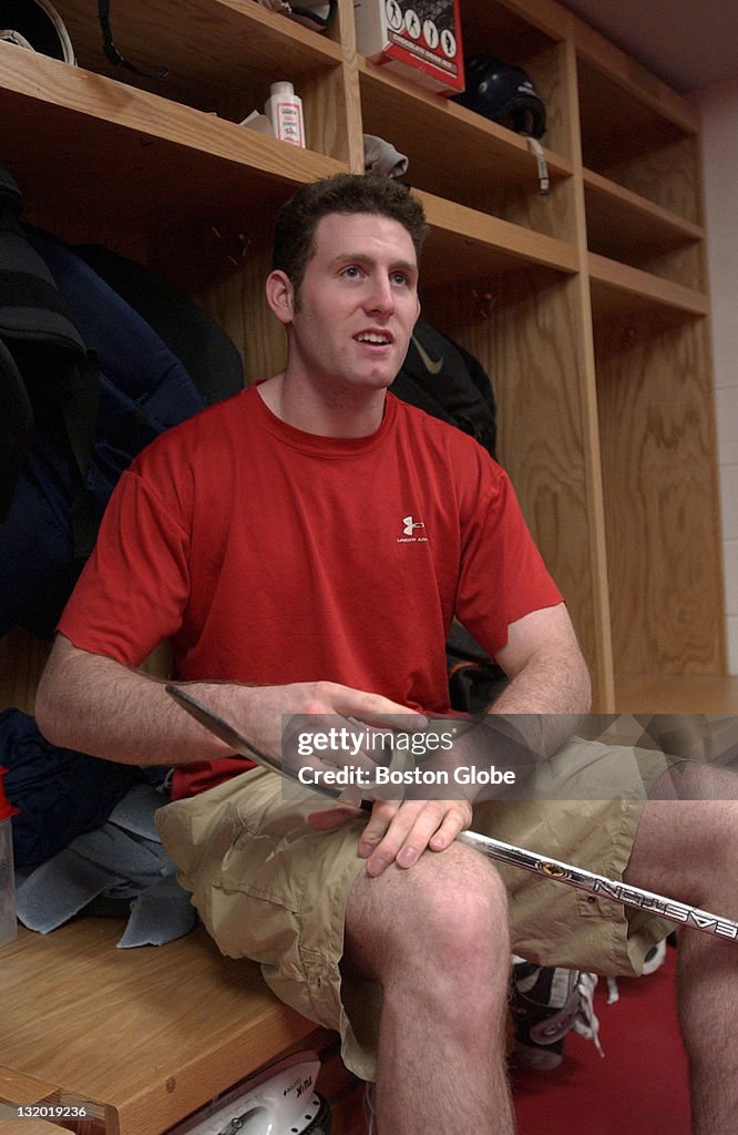 Scituate's Ryan Whitney disappointed to be left out of lineup against Bruins