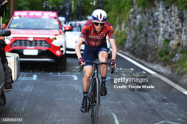 Daniel Martin of Ireland and Team Israel Start-Up Nation in the Breakaway during the 104th Giro d'Italia 2021, Stage 17 a 193km stage from Canazei to...