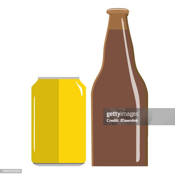 craft beer flat design themed icon on white background - distillation stock illustrations