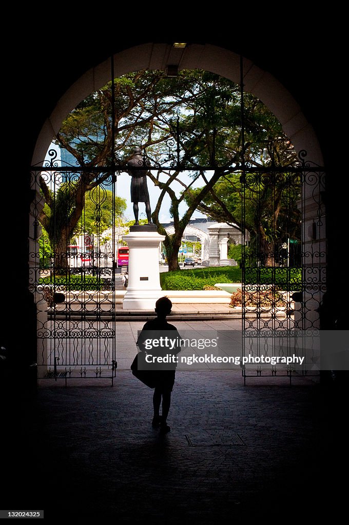 Silhouette of Boy