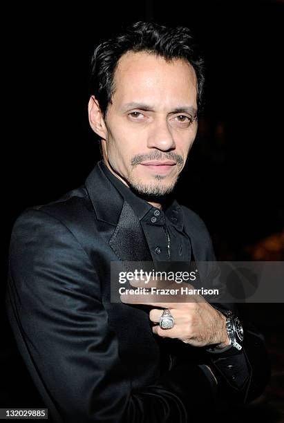 Singer Marc Anthony during the 2011 Latin Recording Academy's Person of the Year honoring Shakira at Mandalay Bay Resort & Casino on November 9, 2011...