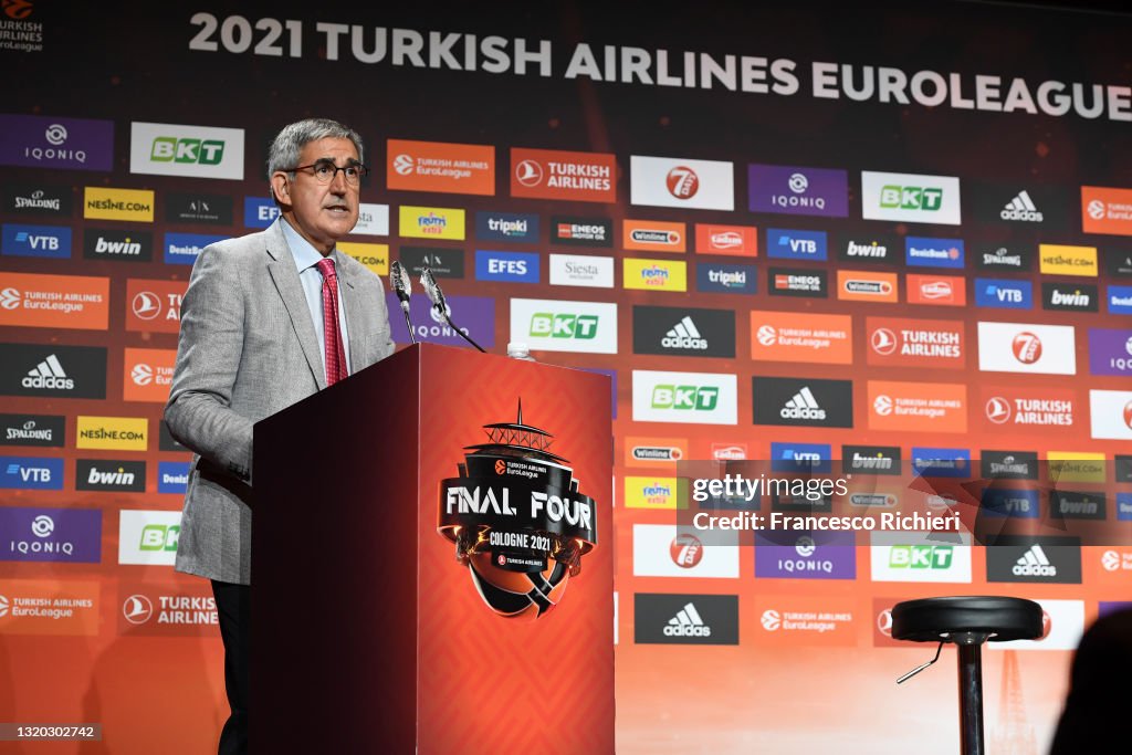 CSKA Moscow v Anadolu Efes Istanbul Opening Press Conference - Turkish Airlines EuroLeague Final Four Cologne 2021