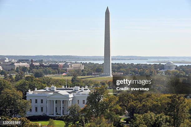 washington dc - washington monument dc fotografías e imágenes de stock