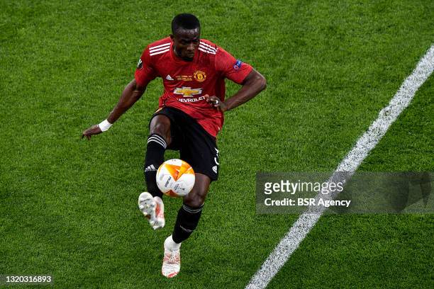 Eric Bailly of Manchester United during the UEFA Europa League Final match between Villarreal CF and Manchester United at Stadion Energa Gdansk on...