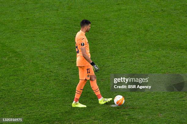 Geronimo Rulli of Villarreal CF during the UEFA Europa League Final match between Villarreal CF and Manchester United at Stadion Energa Gdansk on May...