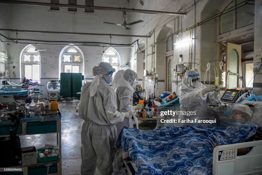 Government Hospitals Struggle With Covid Patient Influx