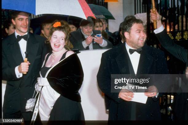 Actor Mark Addy at the BAFTA Film Awards, circa 1998.