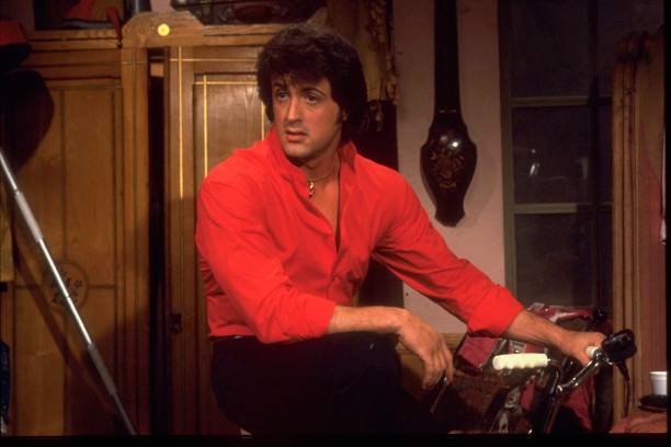 Actor Sylvester Stallone on the set of The Muppet Show at Elstree Studios, Hertfordshire, circa 1979.