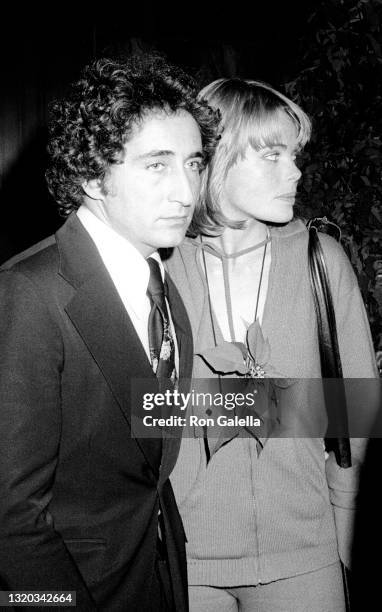 Errol Wetson and Margaux Hemingway attend "The Towering Inferno" Premiere Party at the Four Seasons Hotel in New York City on December 18, 1974.