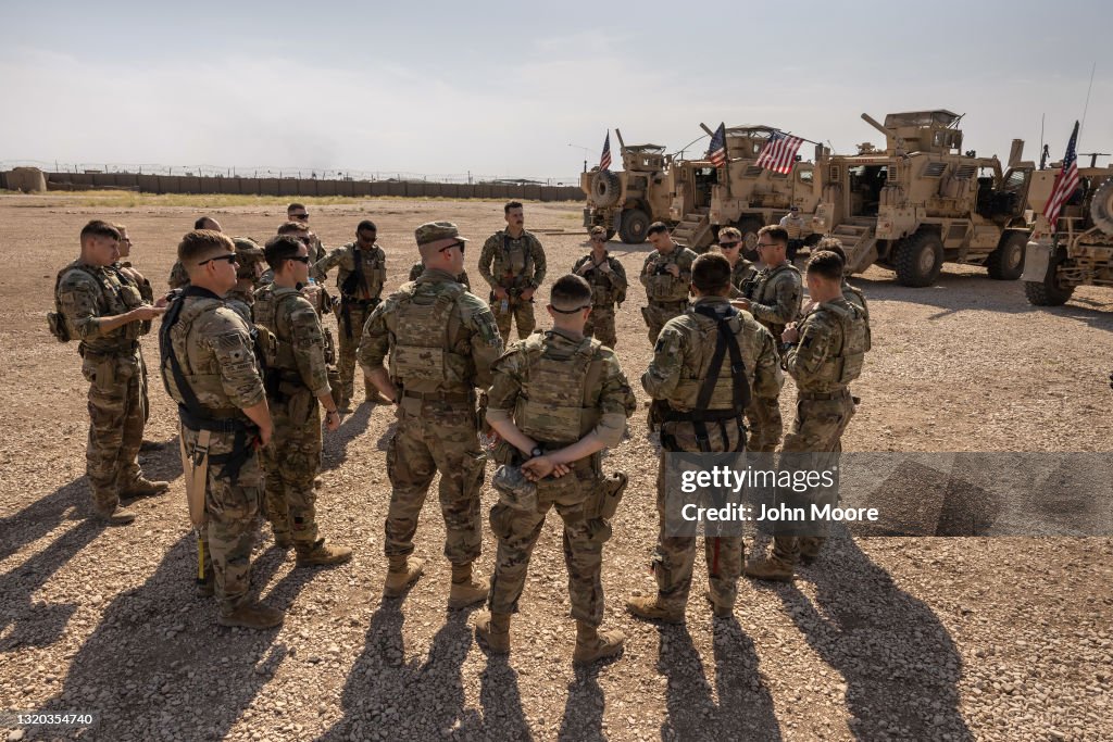 U.S. Forces Conduct Operations In Northern Syria