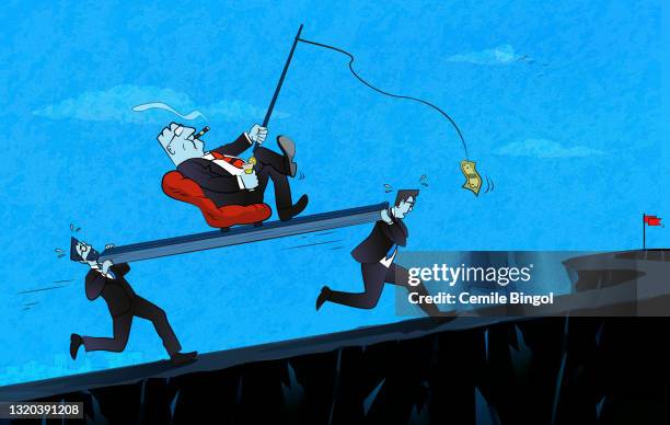 ilustraciones, imágenes clip art, dibujos animados e iconos de stock de capitalismo y trabajo - capitalismo