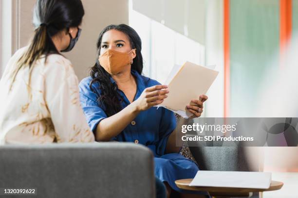 business people prepare for meeting during business trip - employee engagement mask stock pictures, royalty-free photos & images