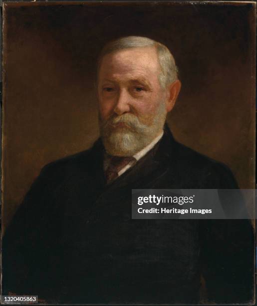 Benjamin Harrison, 1899. Artist William Thomas Mathews.