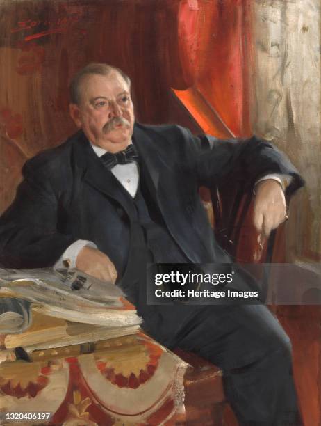 Grover Cleveland, 1899. Artist Anders Leonard Zorn.