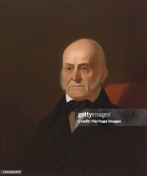 John Quincy Adams, circa 1850, from an 1844 original. Artist George Caleb Bingham.