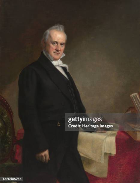 James Buchanan, 1859. Artist George Peter Alexander Healy.