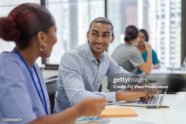 medical students work together on a research project - university student australia stock pictures, royalty-free photos & images