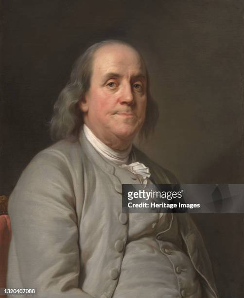 Benjamin Franklin, circa 1785. Artist Joseph Siffred Duplessis.