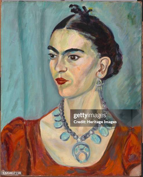 Frida Kahlo, 1933. Artist Magda Pach.