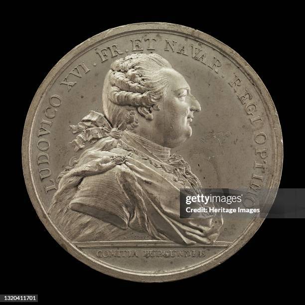 Louis XVI, 1754-1793, King of France 1774, 1783. Artist Benjamin Duvivier.