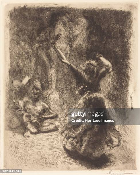 The Dancer of Tanjore , 1914. Artist Paul Albert Besnard.