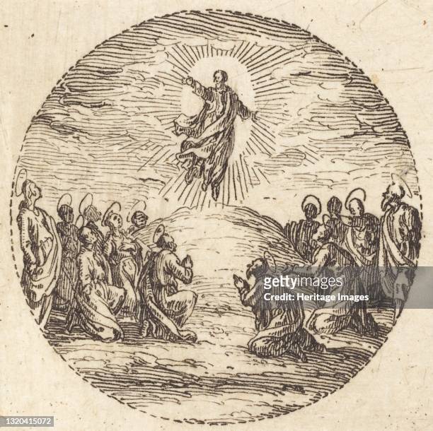The Ascension, circa 1631. Artist Jacques Callot.