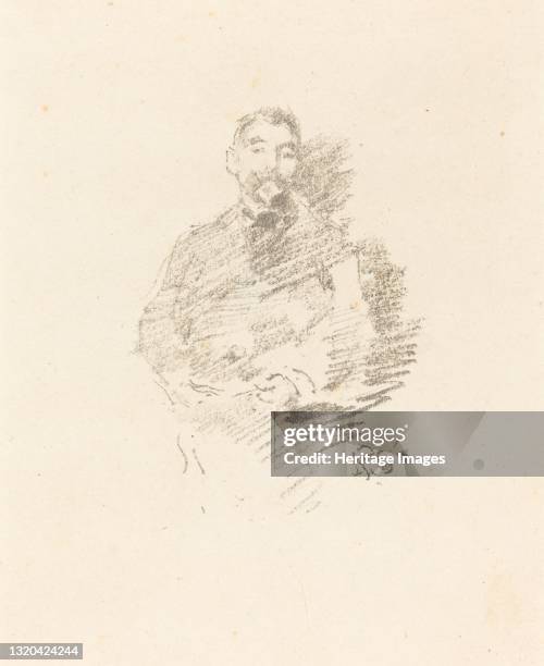 StÈphane MallarmÈ, 1892. Artist James Abbott McNeill Whistler.