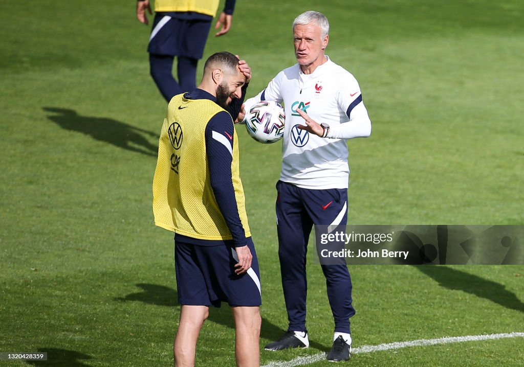 France Training Session